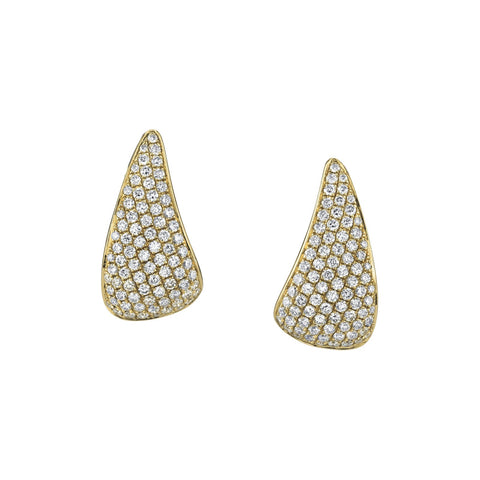 Anita Ko Diamond Claw Earrings-Anita Ko Diamond Claw Earrings - AKDCLAW - YG