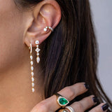 Anita Ko Diamond Drop Earrings-Anita Ko Diamond Drop Earrings - AKEVIVD - YG