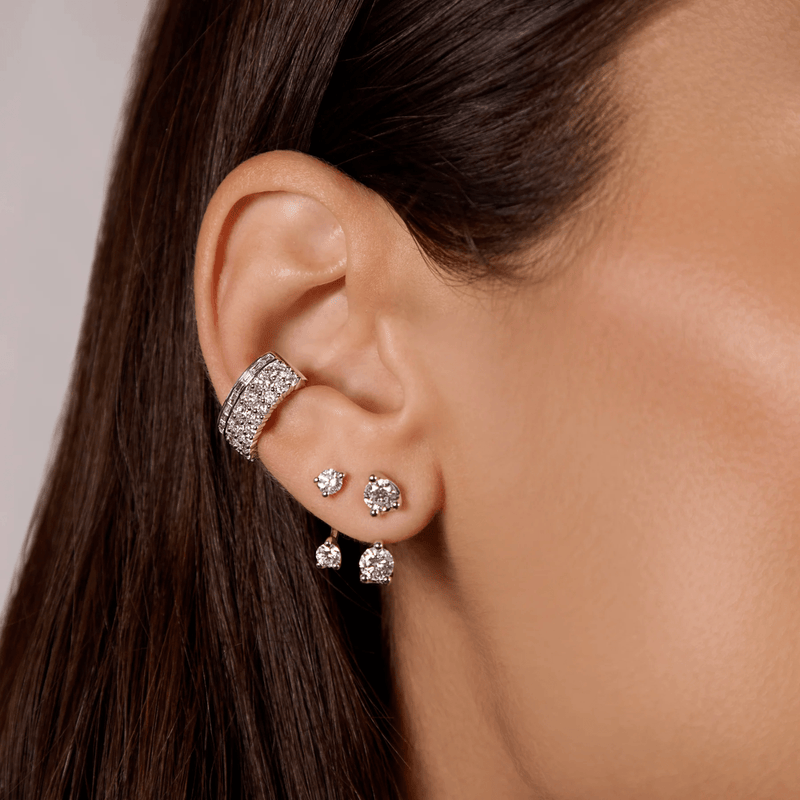 Anita Ko Diamond Lola Ear Cuff-Anita Ko Diamond Lola Ear Cuff - AKECRDBAG - D - RG