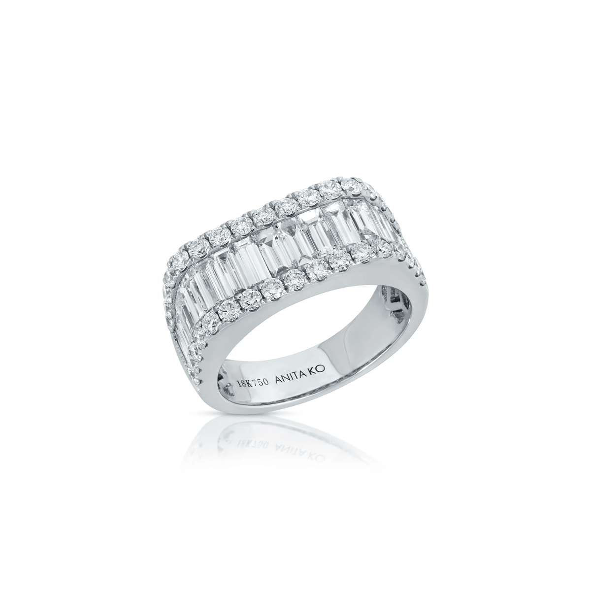 Anita Ko James Diamond Ring AKRJAMES-WG