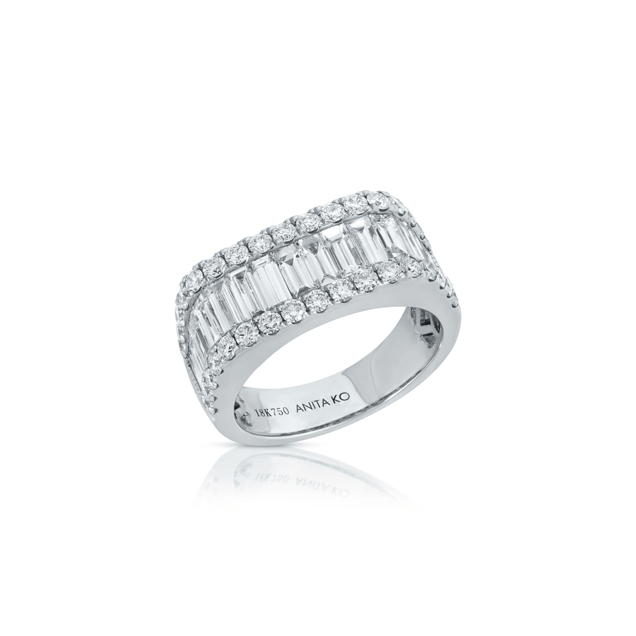Anita Ko James Diamond Ring AKRJAMES-WG