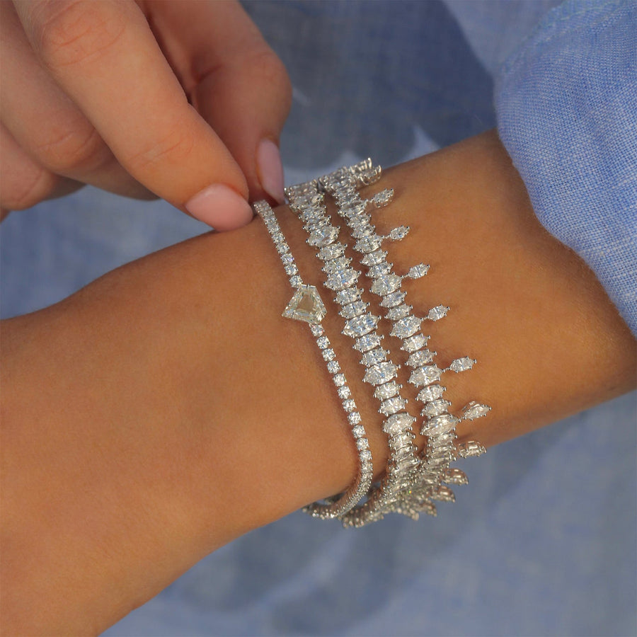 Anita Ko Marquise Diamond Tennis Bracelet - AKMQTB-RG