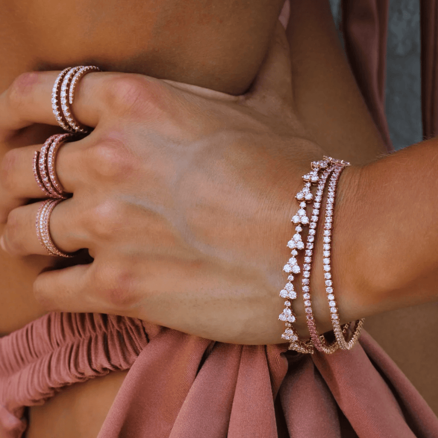 Anita Ko Pink Sapphire Bracelet AKHB-PS-RG