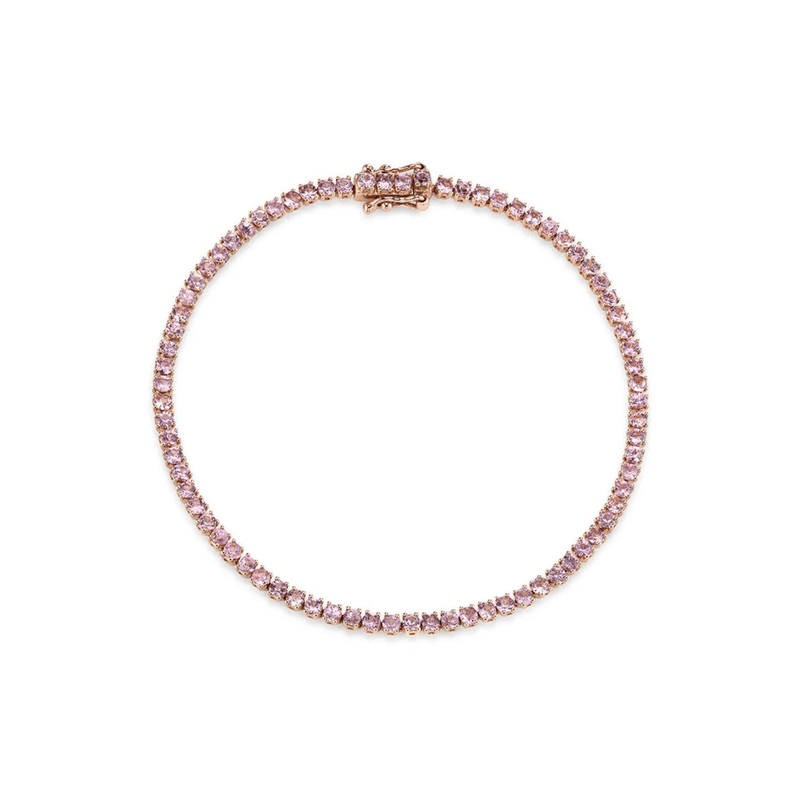 Anita Ko Pink Sapphire Bracelet-Anita Ko Pink Sapphire Bracelet AKHB-PS-RG