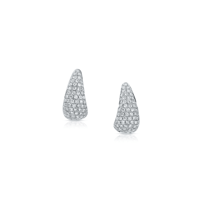 Anita Ko Small Diamond Claw Earrings-Anita Ko Small Diamond Claw Earrings - AKDCLAW - S - WG