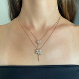 Anita Ko Small Diamond Palm Tree Pendant-Anita Ko Small Diamond Palm Tree Pendant - AKNPLMTR-10-YG