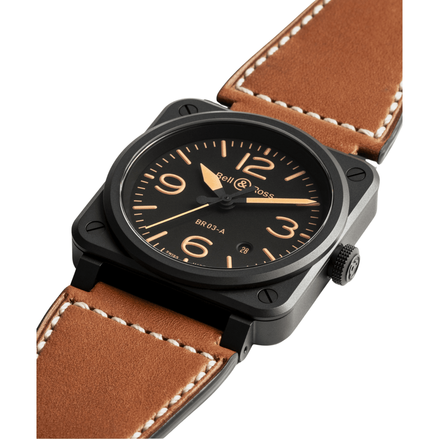Bell & Ross BR - 03 BR - 03 Heritage 41mm - BR03A - HER - CE/SCA