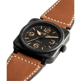 Bell & Ross BR-03 BR-03 Heritage 41mm-Bell & Ross BR - 03 BR - 03 Heritage 41mm - BR03A - HER - CE/SCA