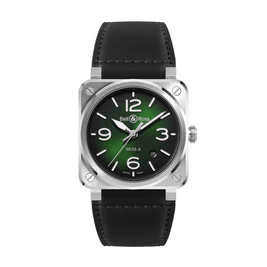 Bell & Ross BR-03 Green Steel 41mm BR03A-GN-ST/SCA