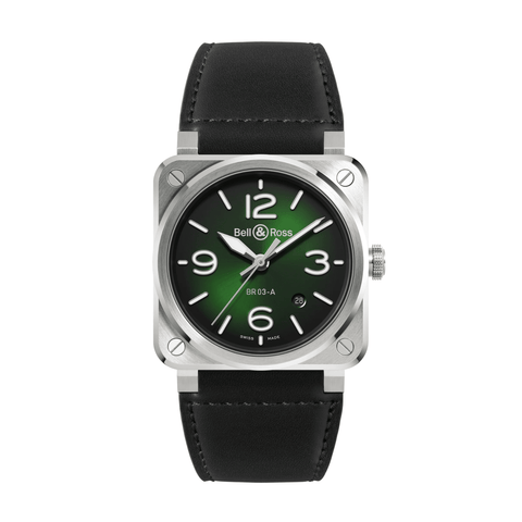 Bell & Ross BR-03 Green Steel 41mm-Bell & Ross BR-03 Green Steel 41mm BR03A-GN-ST/SCA