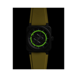 Bell & Ross BR-03 Helipad-Bell & Ross BR-03 Helipad - BR03A-HE-CE/SRB