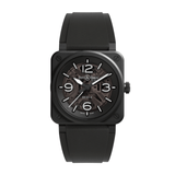 Bell & Ross BR-03 Skeleton Black Ceramic 41mm-Bell & Ross BR - 03 Skeleton Black Ceramic 41mm - BR03A - BL - SKCE/SRB