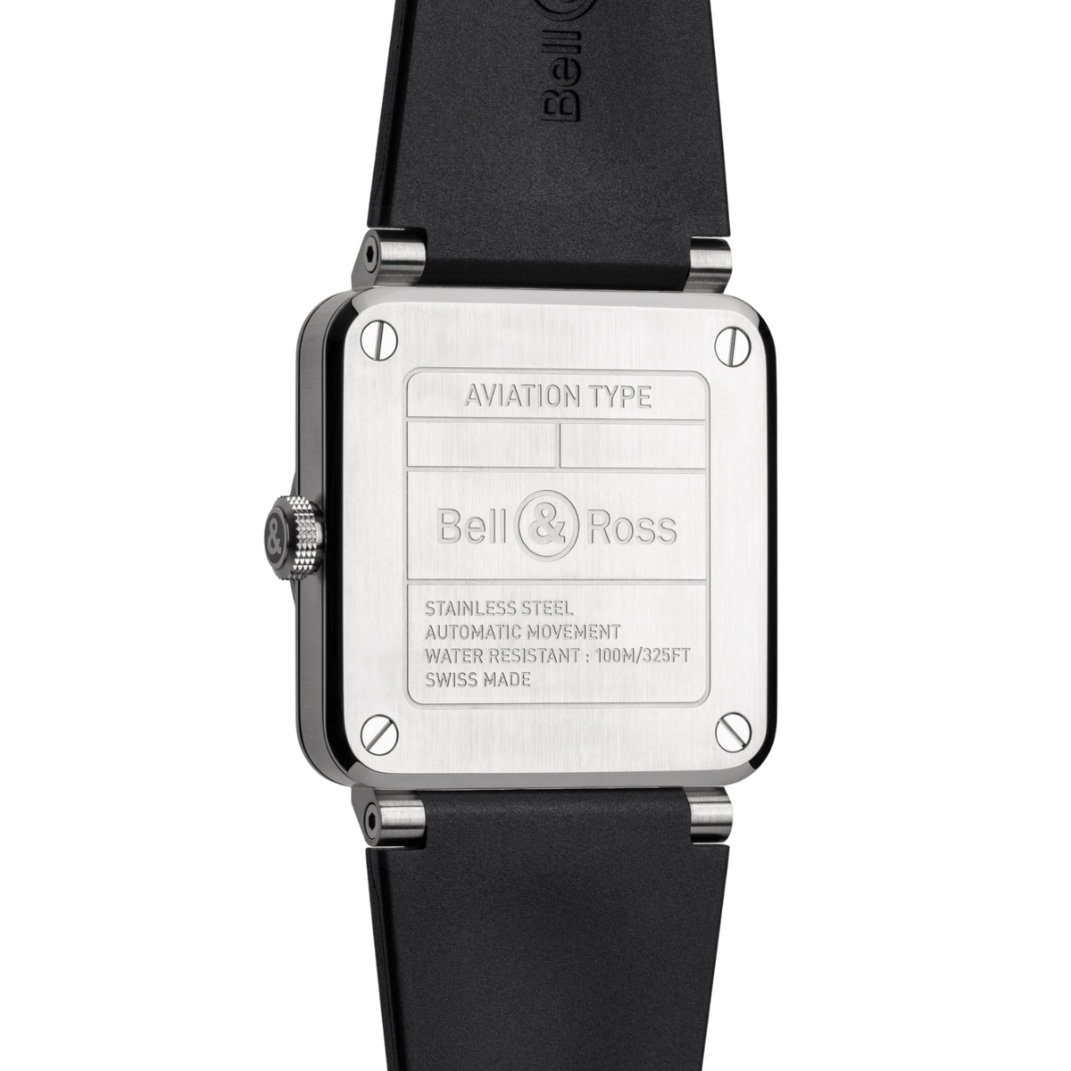 Bell & Ross BR - 03 Skeleton Grey Steel 41mm - BR03A - GR - SKST/SRB