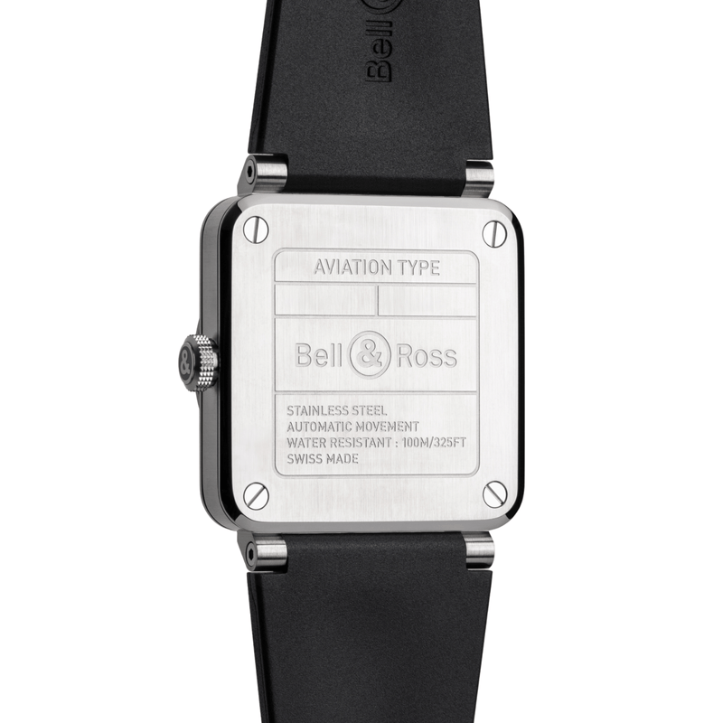 Bell & Ross BR-03 Skeleton Grey Steel 41mm-Bell & Ross BR - 03 Skeleton Grey Steel 41mm - BR03A - GR - SKST/SRB