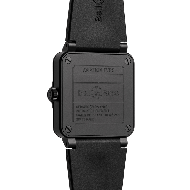 Bell & Ross BR-03 Skeleton Lum Ceramic 41mm-Bell & Ross BR - 03 Skeleton Lum Ceramic 41mm - BR03A - LM - SKCE/SRB