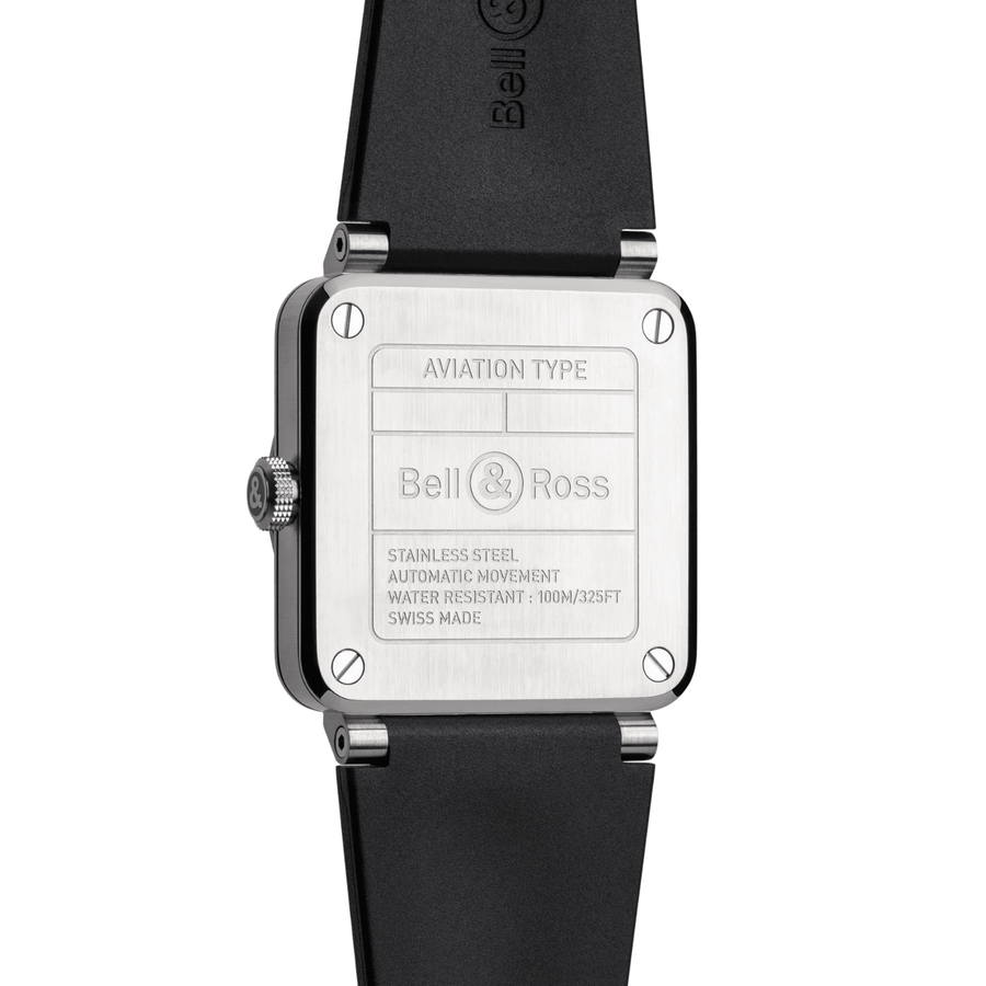 Bell & Ross BR-03 Skeleton Steel 41mm BR03A-BL-SKST/SRB