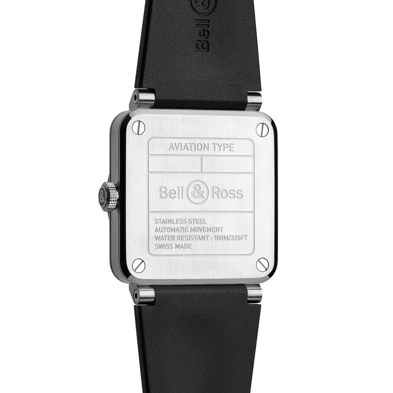 Bell & Ross BR-03 Skeleton Steel 41mm-Bell & Ross BR-03 Skeleton Steel 41mm BR03A-BL-SKST/SRB