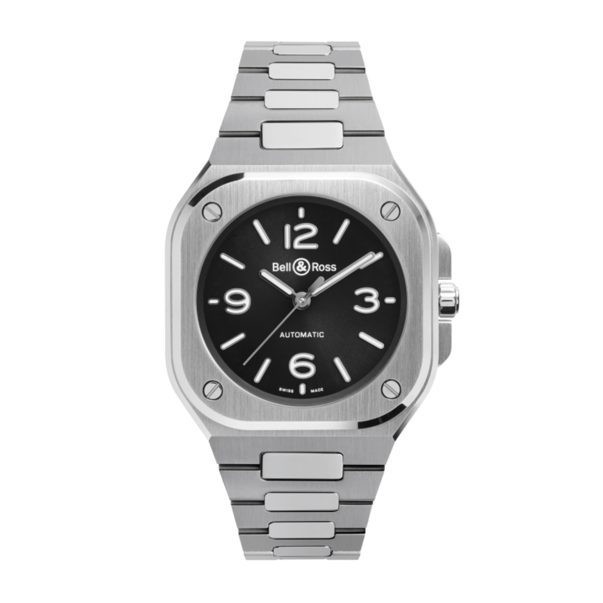 Bell & Ross BR - 05 36mm Black Steel - BR05A - S - BL - ST/SST