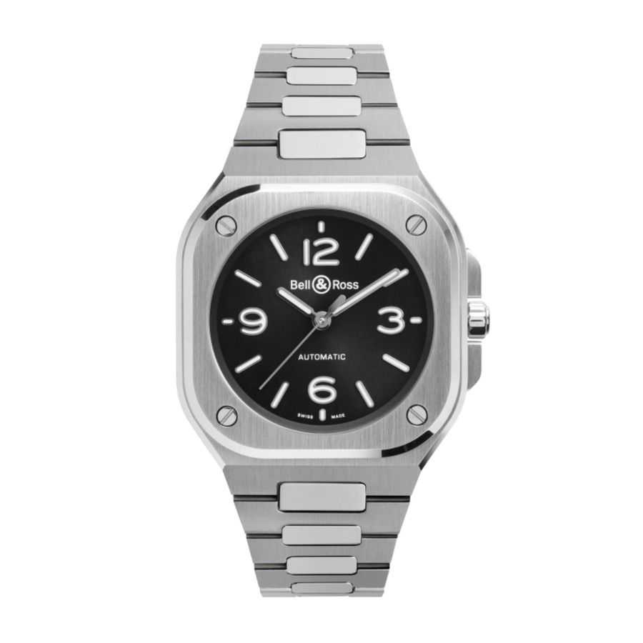 Bell & Ross BR - 05 36mm Black Steel - BR05A - S - BL - ST/SST