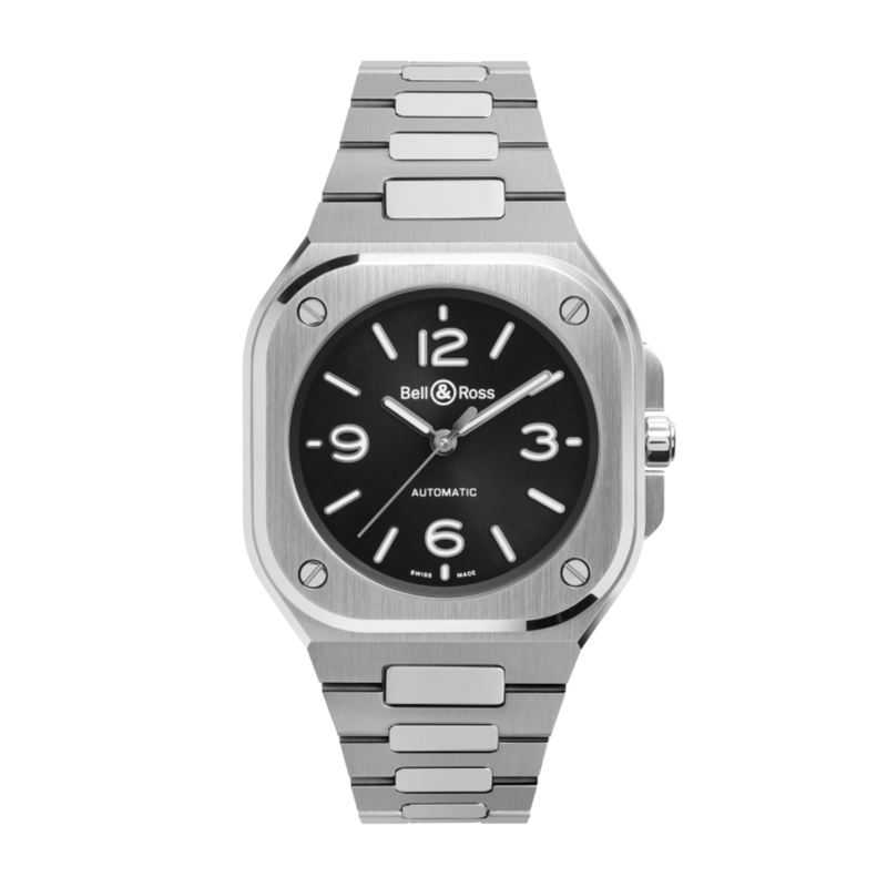 Bell & Ross BR-05 36mm Black Steel-Bell & Ross BR - 05 36mm Black Steel - BR05A - S - BL - ST/SST