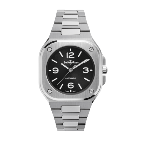 Bell & Ross BR-05 36mm Black Steel-Bell & Ross BR - 05 36mm Black Steel - BR05A - S - BL - ST/SST