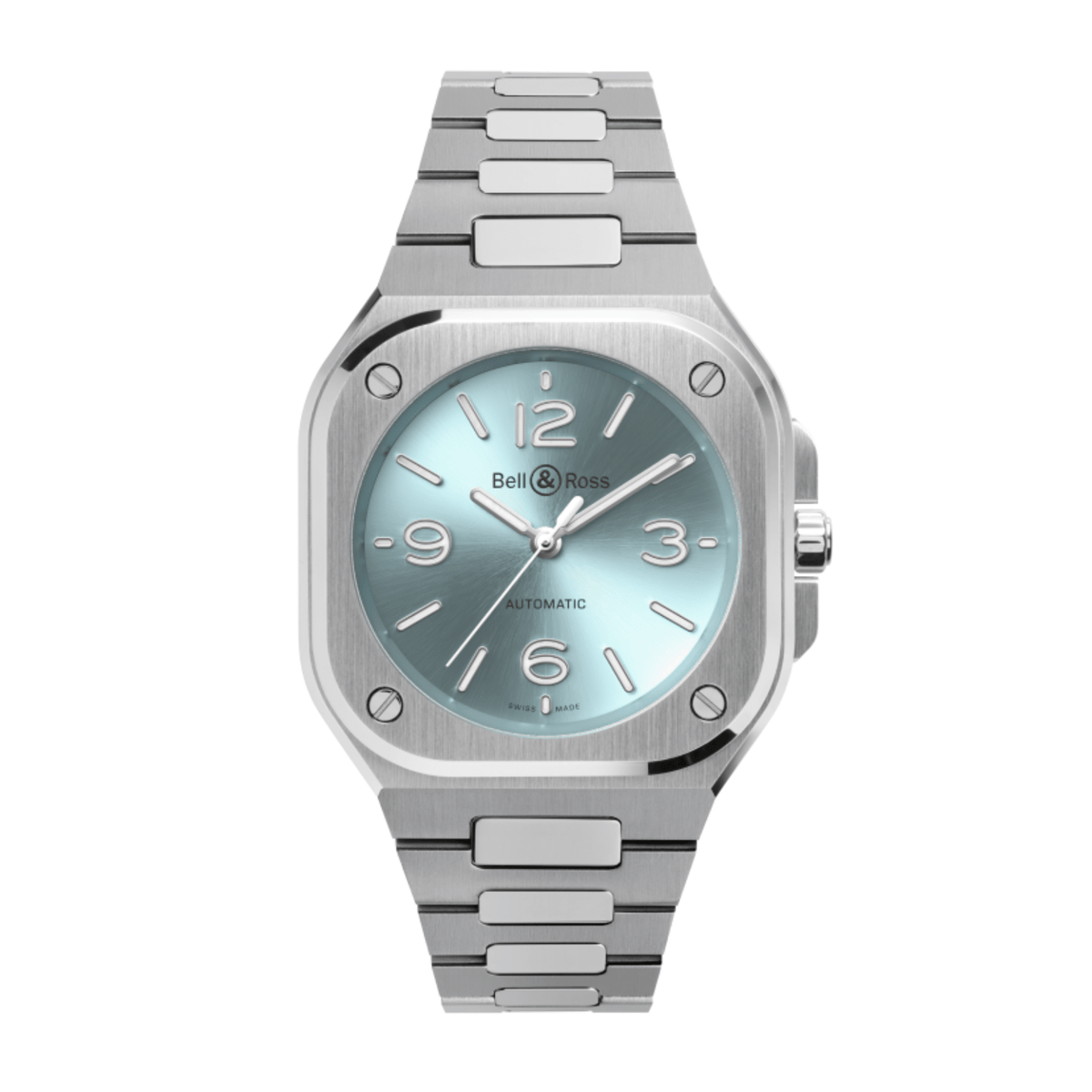 Bell & Ross BR - 05 36mm Ice Blue Steel - BR05A - S - BU - ST/SST