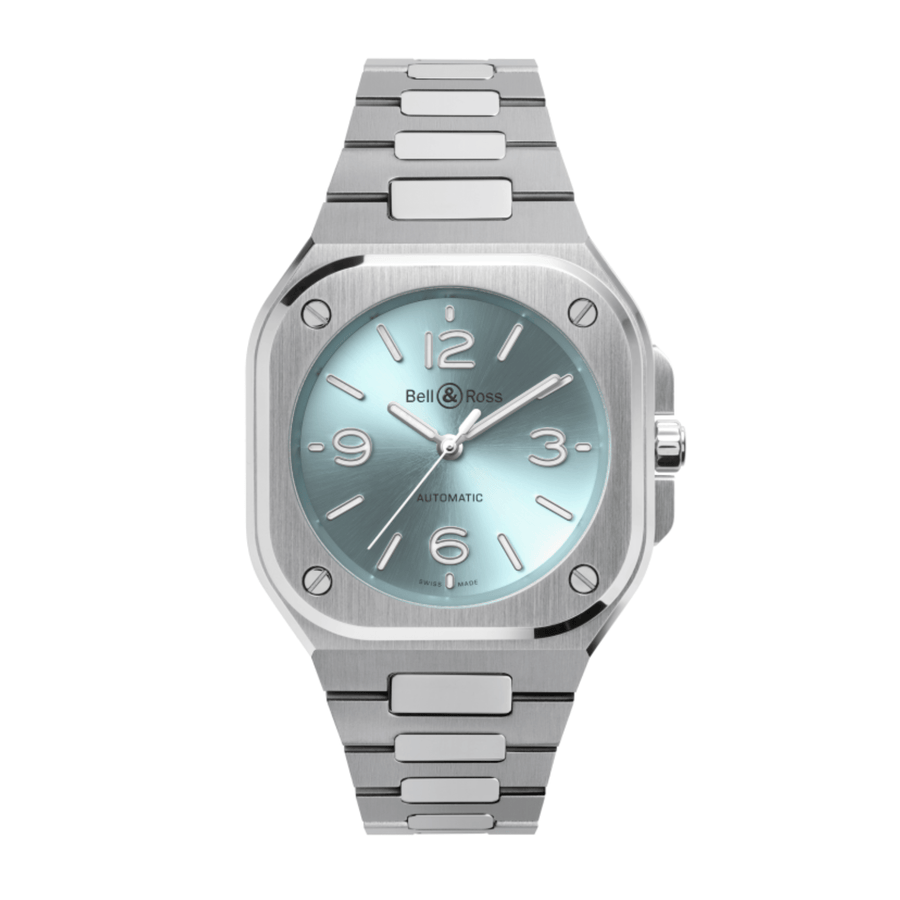 Bell & Ross BR - 05 36mm Ice Blue Steel - BR05A - S - BU - ST/SST