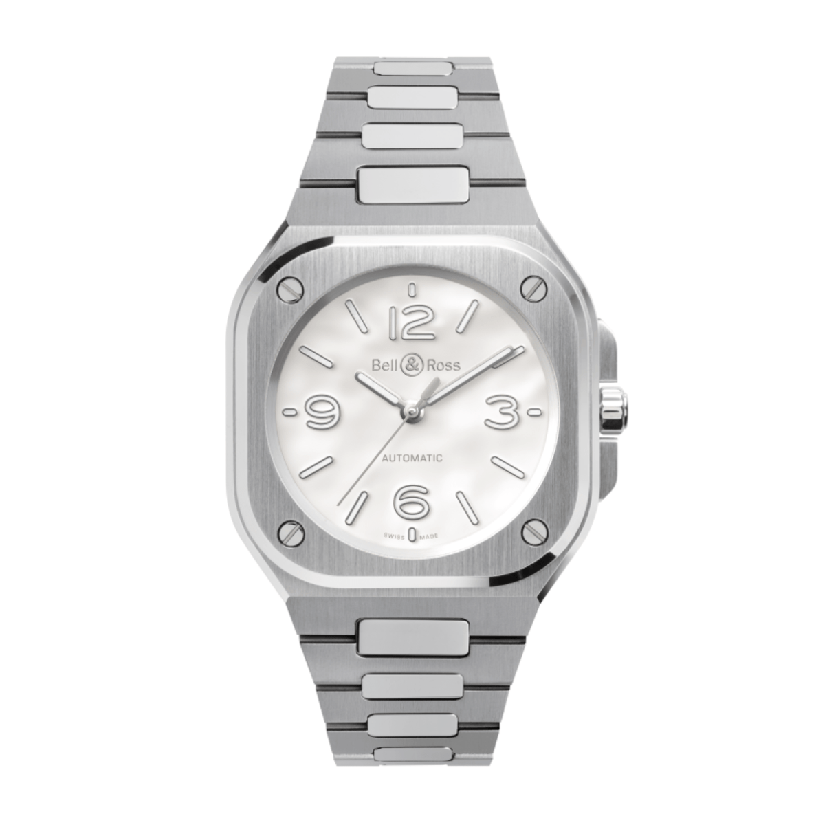 Bell & Ross BR - 05 36mm Mother Of Pearl Steel - BR05A - S - MP - ST/SST