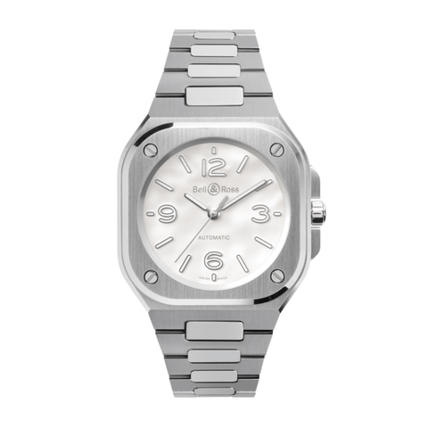 Bell & Ross BR-05 36mm Mother Of Pearl Steel-Bell & Ross BR - 05 36mm Mother Of Pearl Steel - BR05A - S - MP - ST/SST