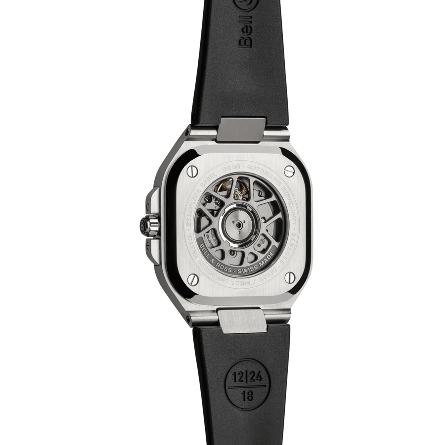Bell & Ross BR-05 Black Steel - BR05A-BL-ST/SRB