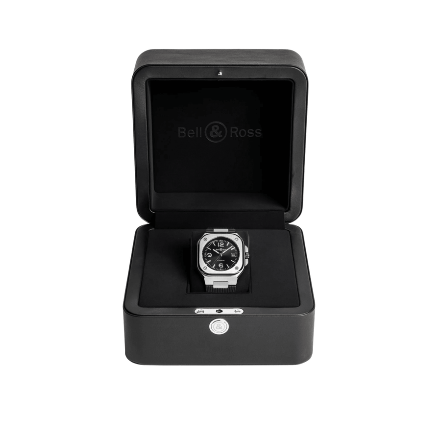 Bell & Ross BR-05 Black Steel - BR05A-BL-ST/SRB