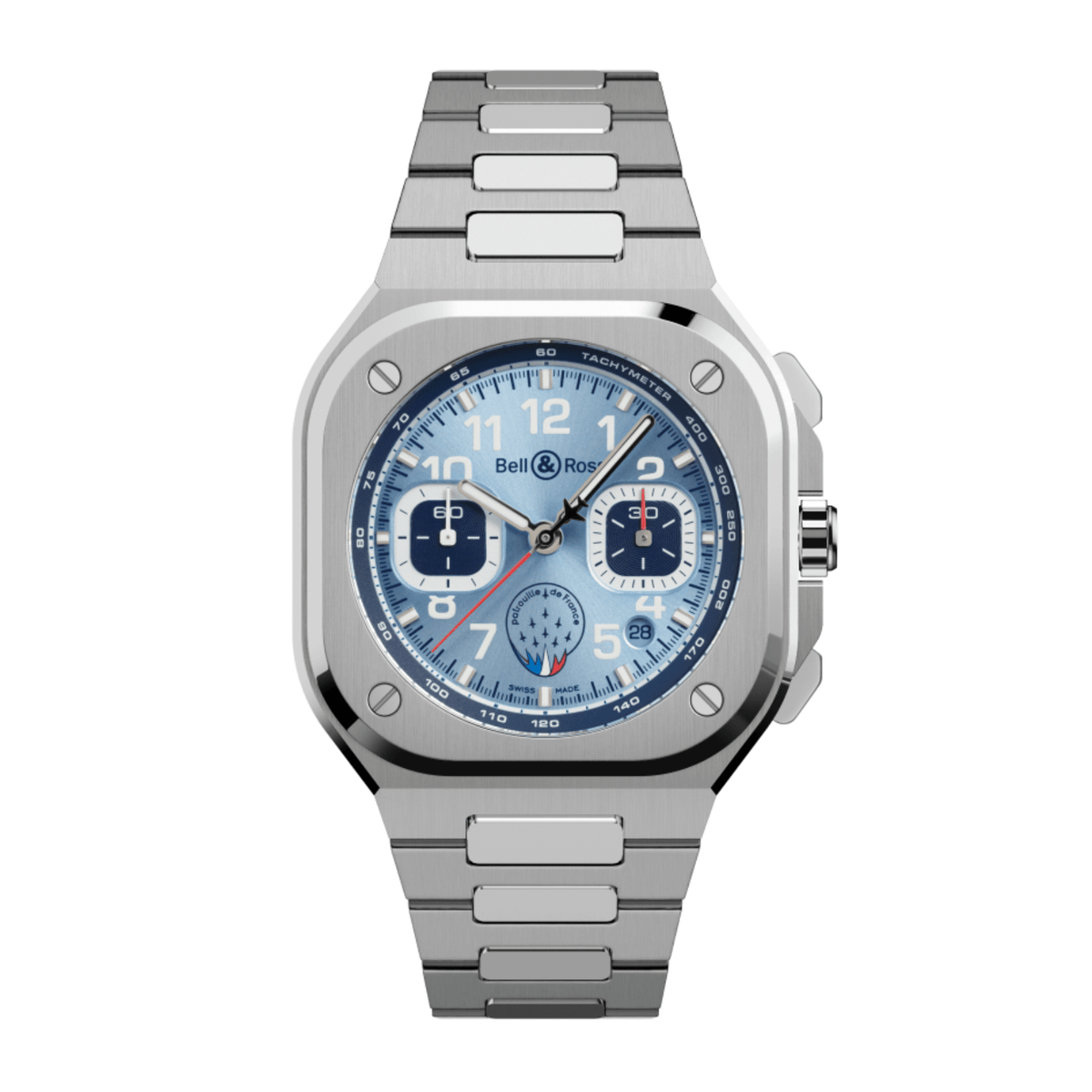 Bell & Ross BR - 05 Chrono Patrouille de France 42mm - BR05C - PAF - ST/SST