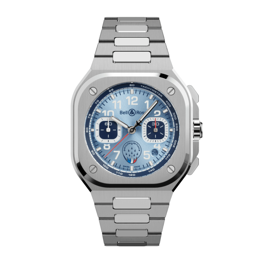 Bell & Ross BR - 05 Chrono Patrouille de France 42mm - BR05C - PAF - ST/SST