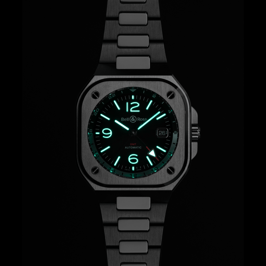 Bell & Ross BR 05 GMT - BR05G - BL - ST/SST