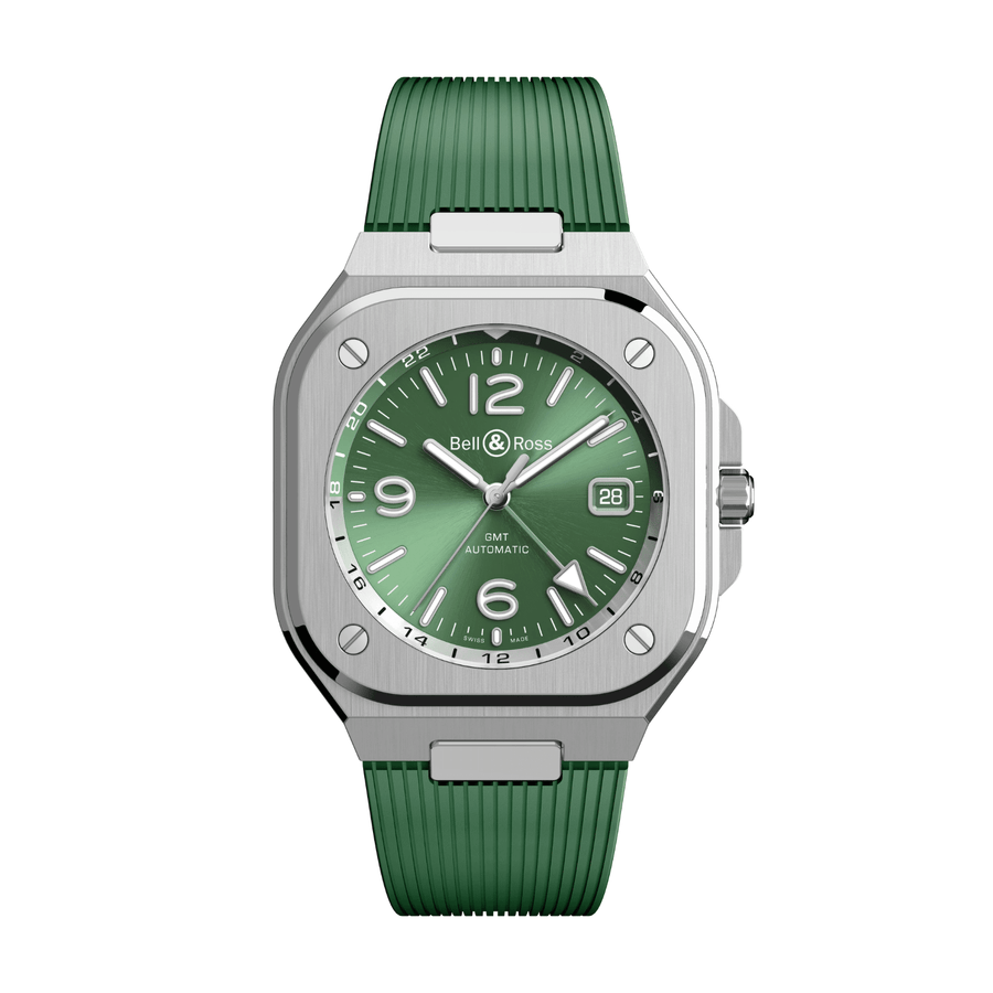 Bell & Ross BR-05 GMT Green Steel