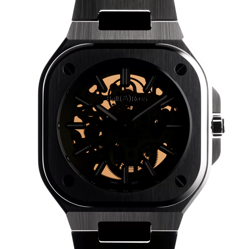 Bell & Ross BR 05 Skeleton Golden-Bell & Ross BR 05 Skeleton Golden - BR05A - CH - SKST/SRB