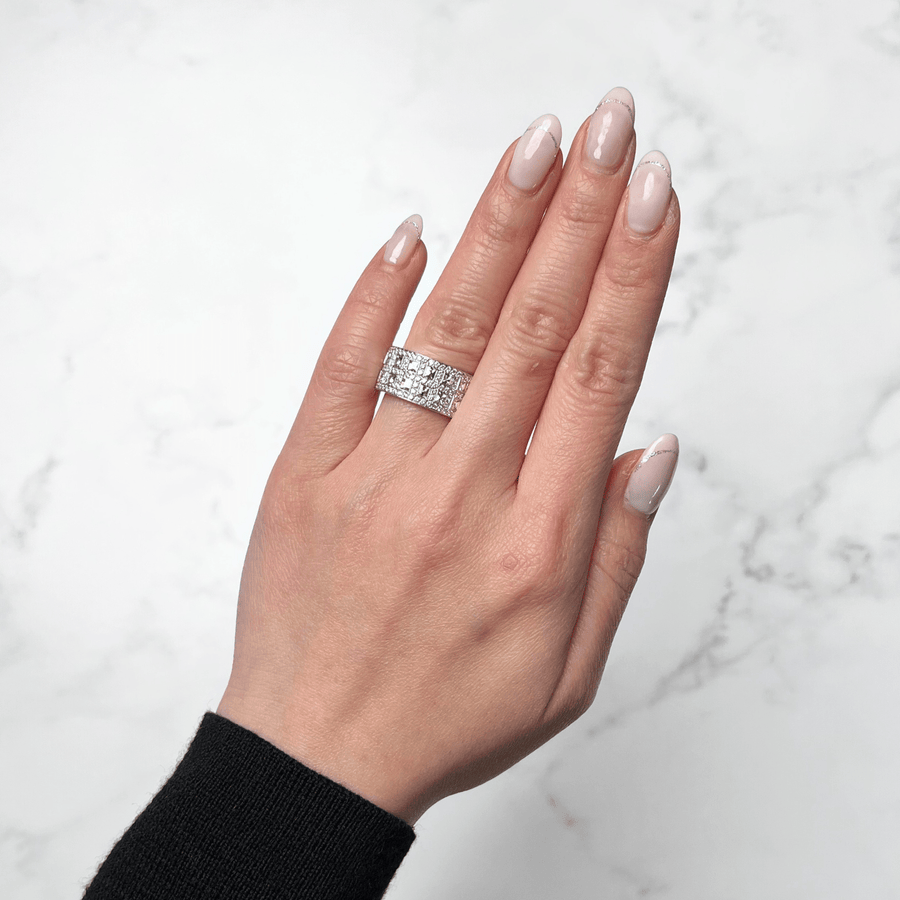 Bez Ambar Blaze Diamond Ring - W122XSVGP290612