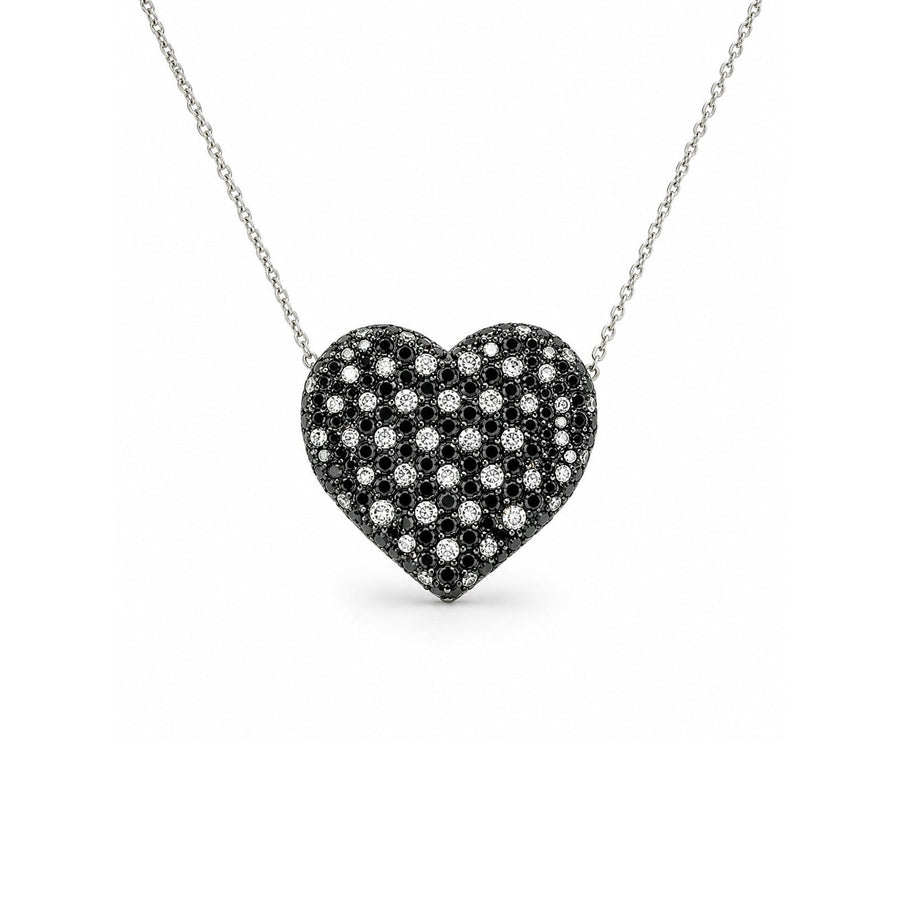 Bez Ambar Heart Diamond Necklace