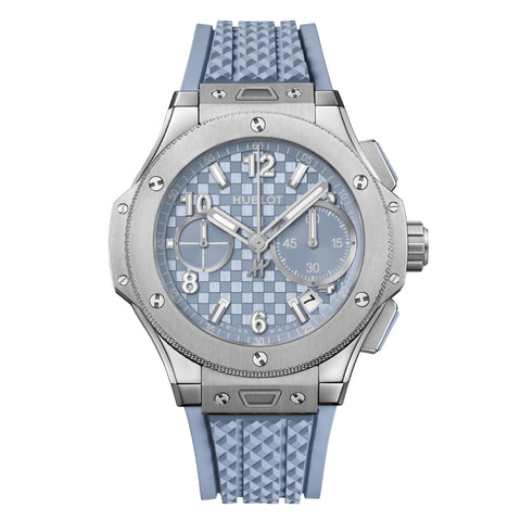 Hublot Big Bang One Click Steel Coal Blue Diamonds 33mm-Big Bang One Click Steel Coal Blue Diamonds - 485.SX.717B.RX.1204
