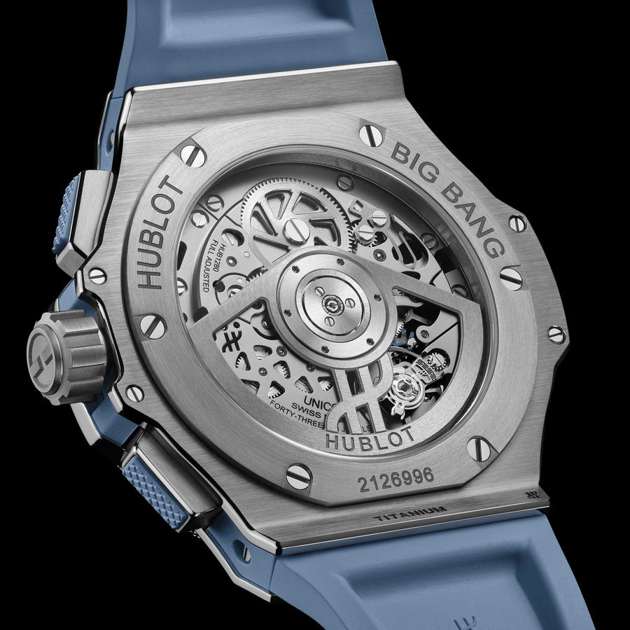 Big Bang Original Unico Titanium Coal Blue - 431.NX.717B.RX