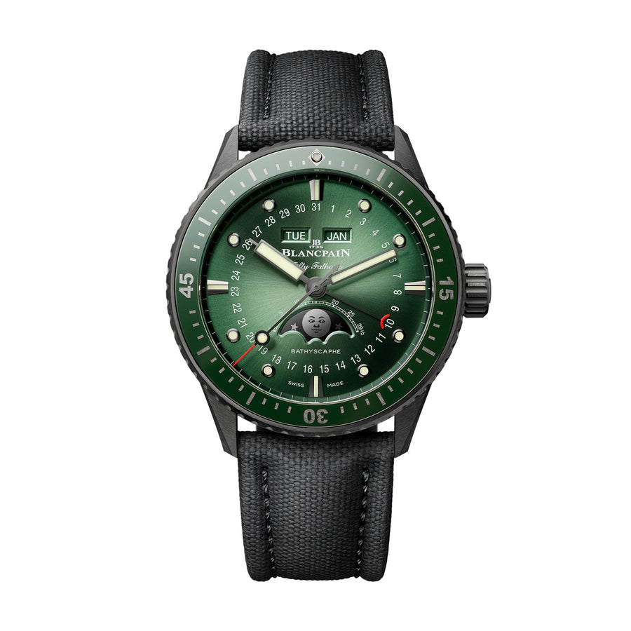 Blancpain Fifty Fathoms Bathscaphe Quantième Complet Phases de Lune - 5054 0153 B52A