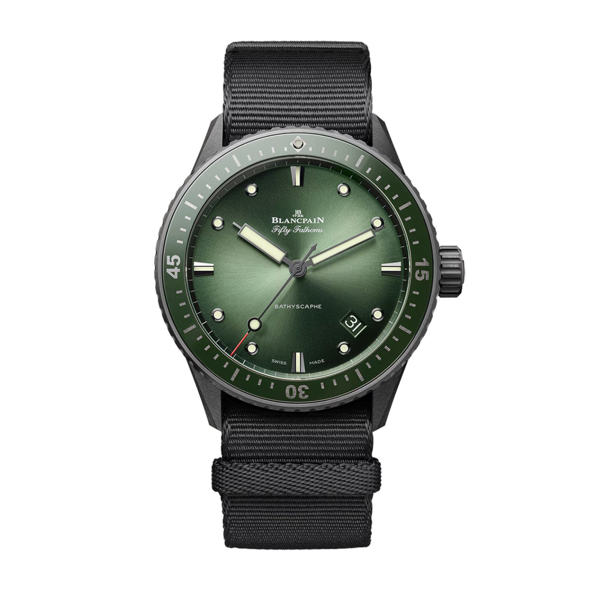 Blancpain Fifty Fathoms Bathyscaphe - 5000 - 0153 - NABA