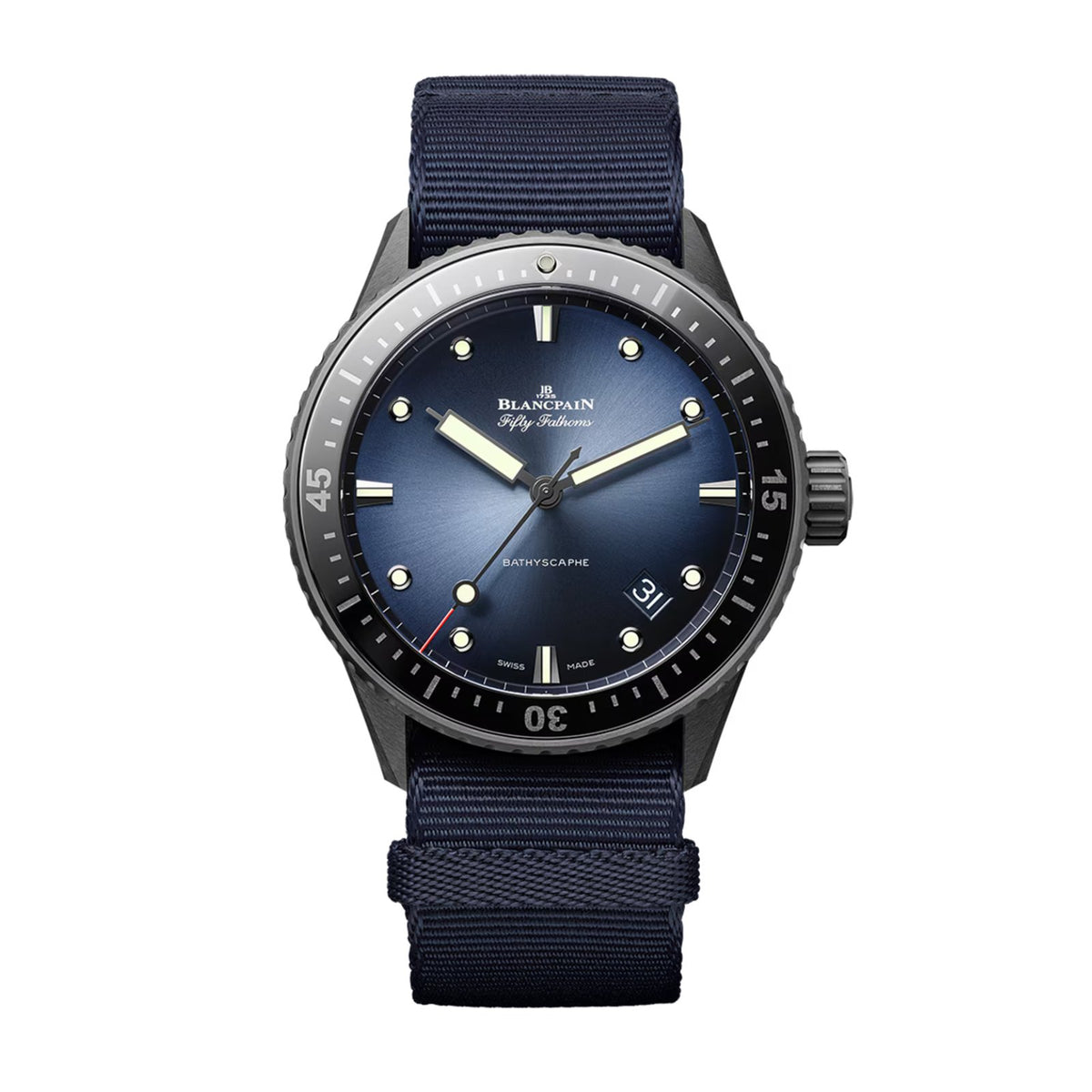 Blancpain Fifty Fathoms Bathyscaphe - 5000A - 0140 - NAOA