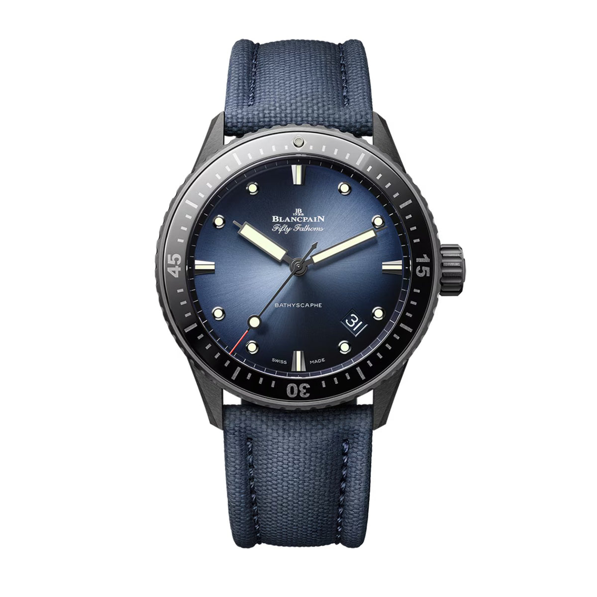 Blancpain Fifty Fathoms Bathyscaphe - 5000A - 0140 - O52A