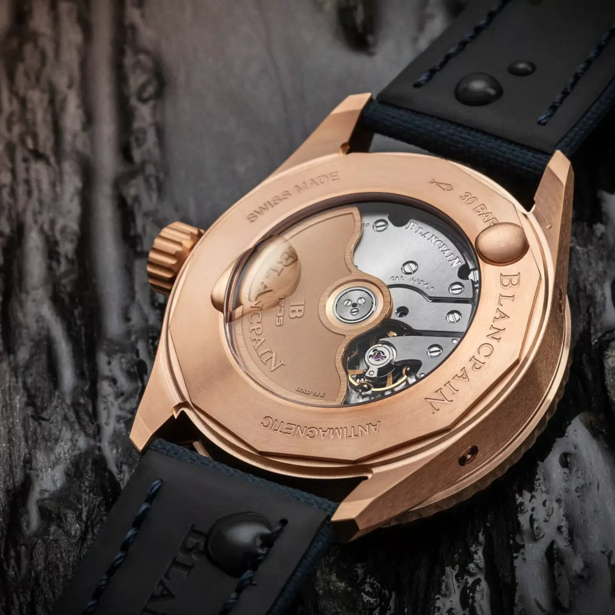 Blancpain Fifty Fathoms Bathyscaphe Quantième Complet Phases de Lune 43mm - 5054 - 3640 - O52B