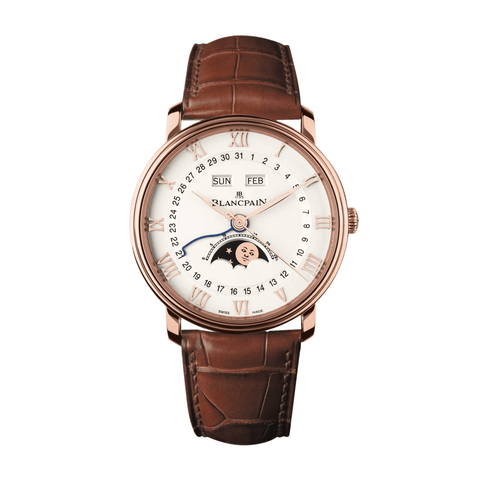 Blancpain Villeret Quantième Complet 40mm-Blancpain Villeret Quantième Complet 40mm - 6654 - 3642 - 55B