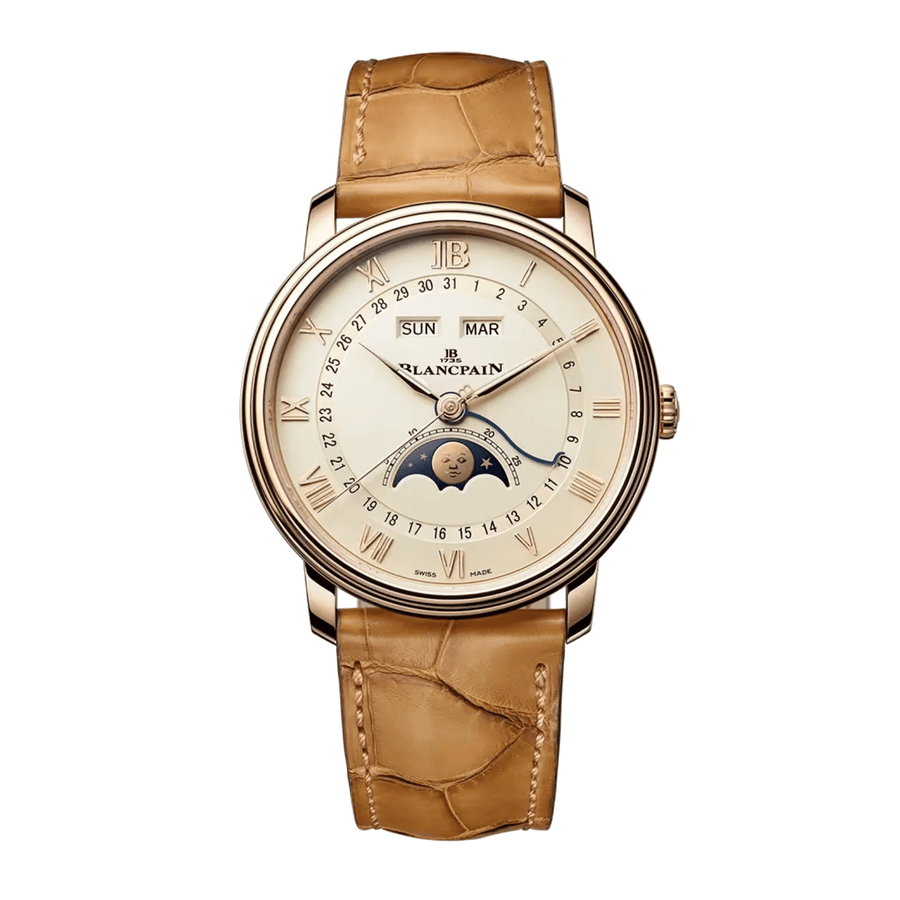 Blancpain Villeret Quantième Complet 6654N 3642 55B