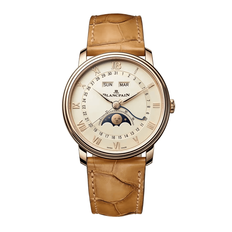 Blancpain Villeret Quantième Complet-Blancpain Villeret Quantième Complet 6654N 3642 55B