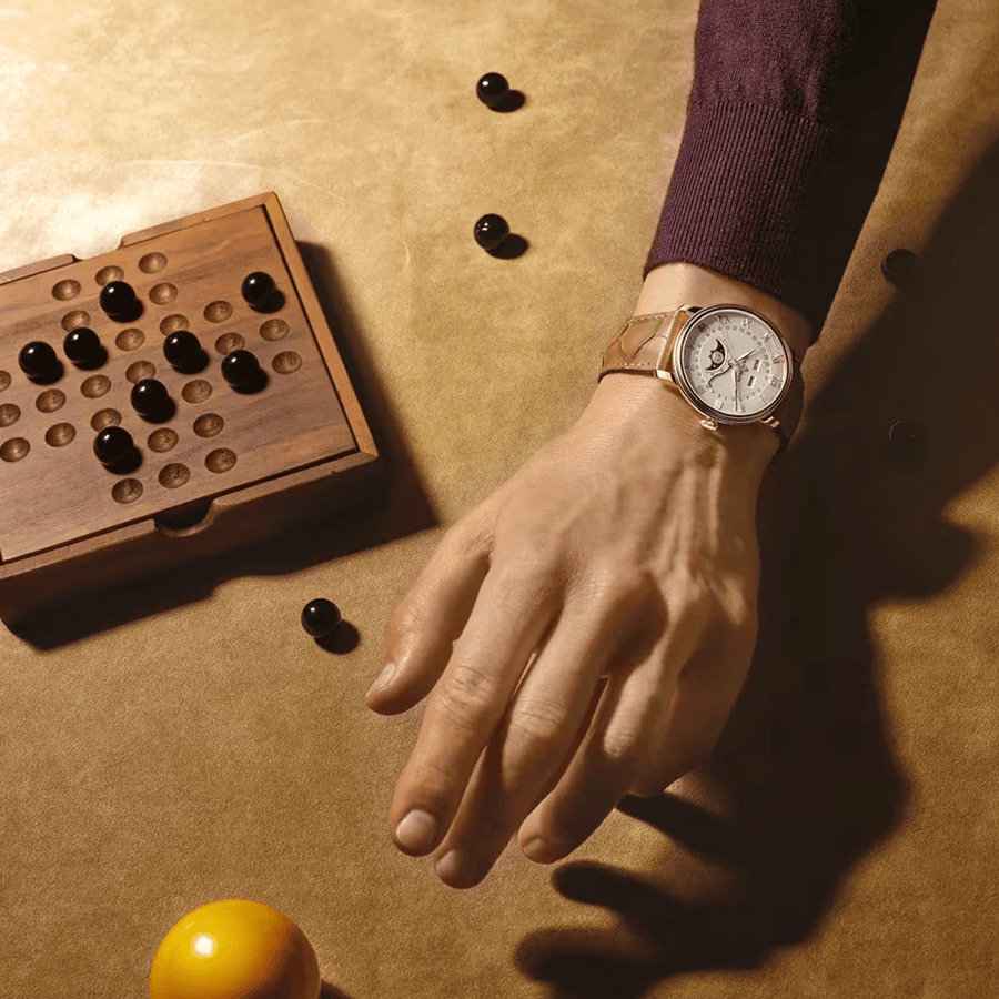 Blancpain Villeret Quantième Complet 6654N 3642 55B