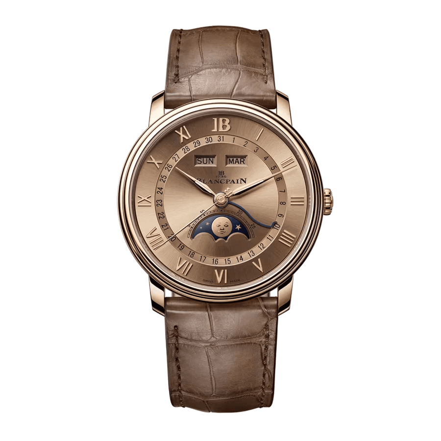Blancpain Villeret Quantième Complet 6654N 3646 55B